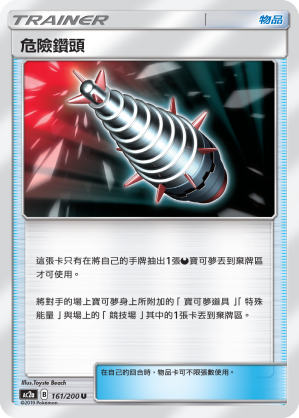 AC2a 161/200 危險鑽頭 U