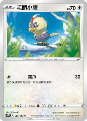 S10DF 055/067 毛頭小鷹 C