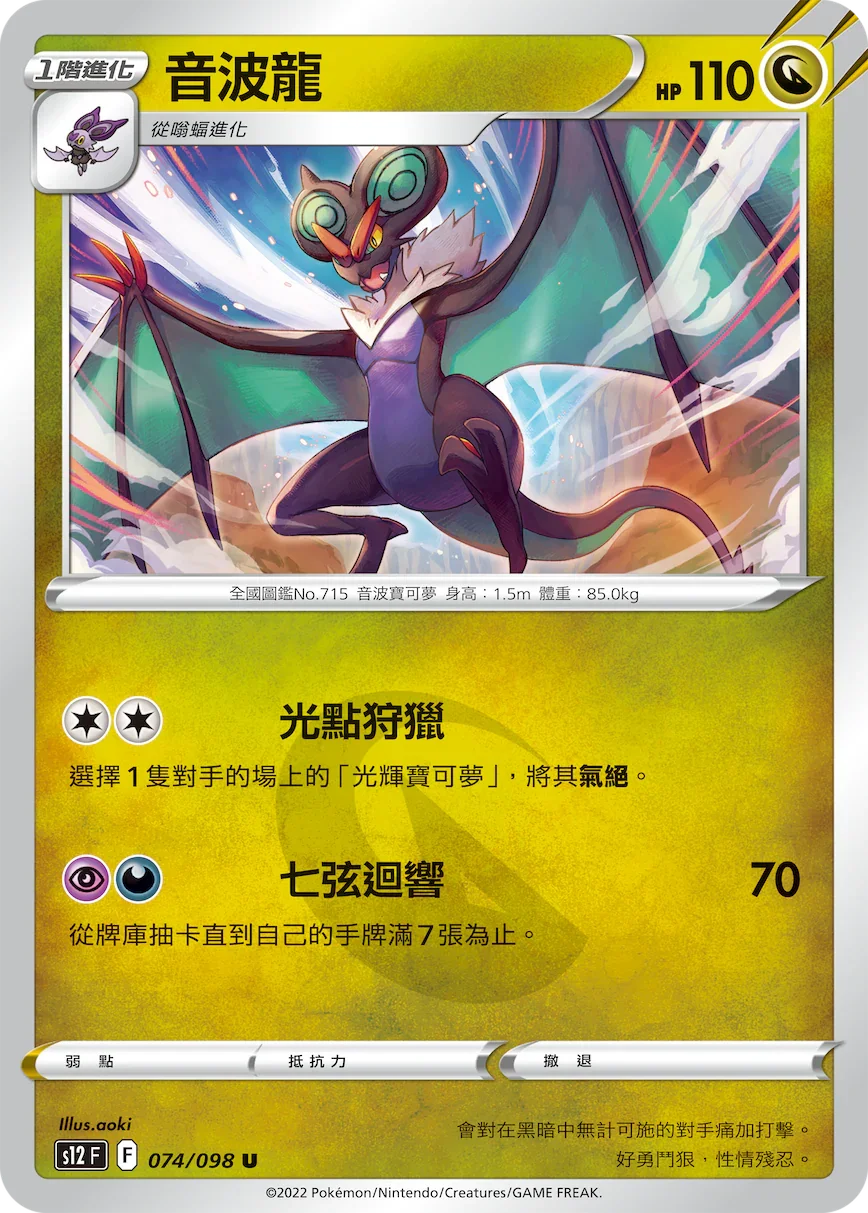 S12F 074/098 音波龍 U