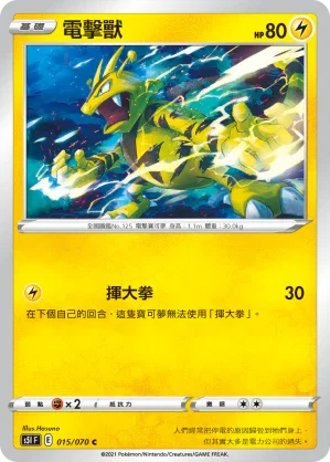 S5IF 015/070 電擊獸 C