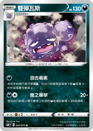 S6KF 045/070 雙彈瓦斯 U