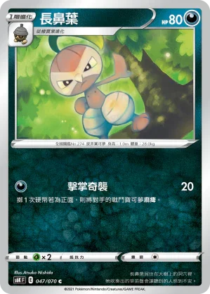 S6KF 047/070 長鼻葉 C