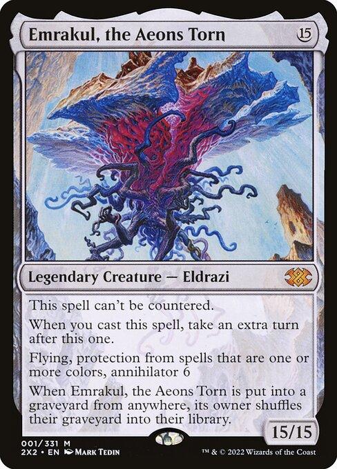 [Foil] 2X2 001 Emrakul, the Aeons Torn M