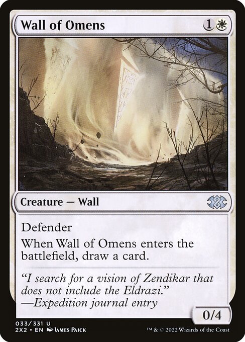 2X2 033 Wall of Omens U