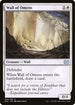 [Foil] 2X2 033 Wall of Omens U