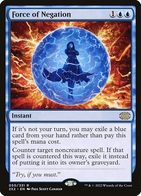 [Foil] 2X2 050 Force of Negation R