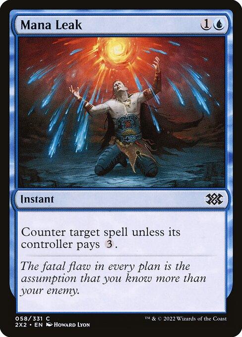 [Foil] 2X2 058 Mana Leak C
