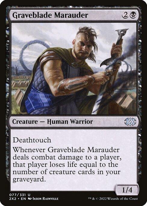 [Foil] 2X2 077 Graveblade Marauder U