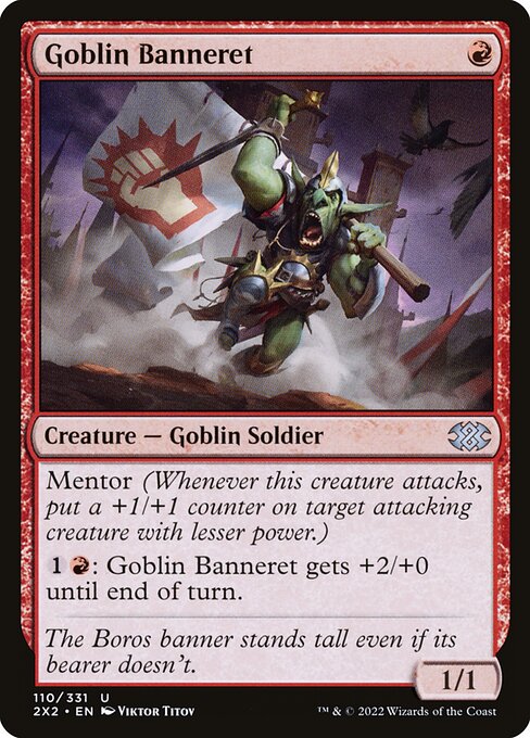 2X2 110 Goblin Banneret U