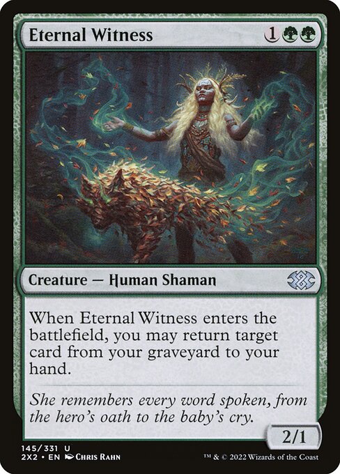 2X2 145 Eternal Witness U
