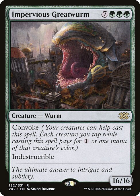 2X2 152 Impervious Greatwurm R