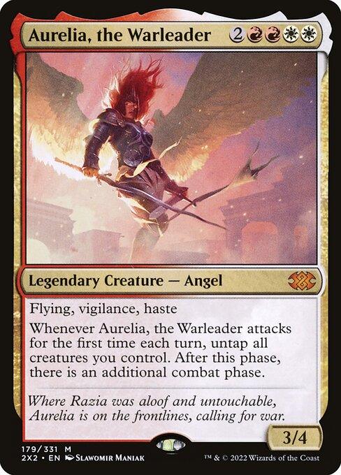 [Foil] 2X2 179 Aurelia, the Warleader M