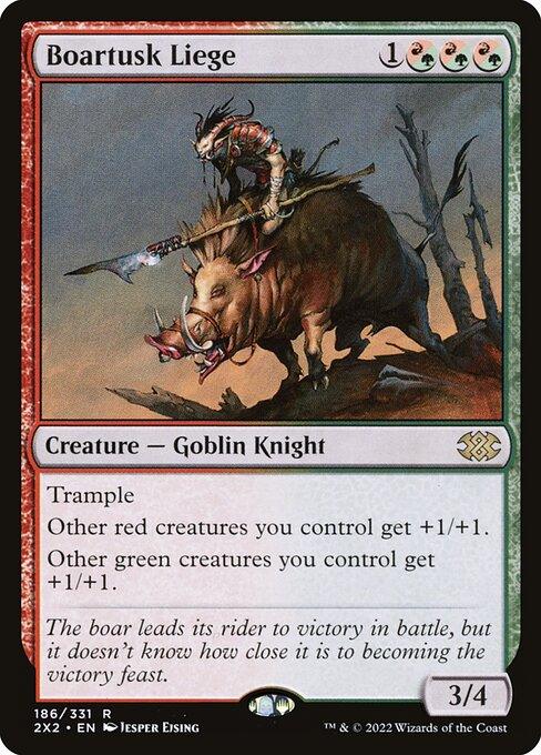[Foil] 2X2 186 Boartusk Liege R