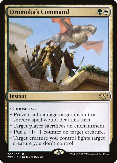 2X2 206 Dromoka's Command R