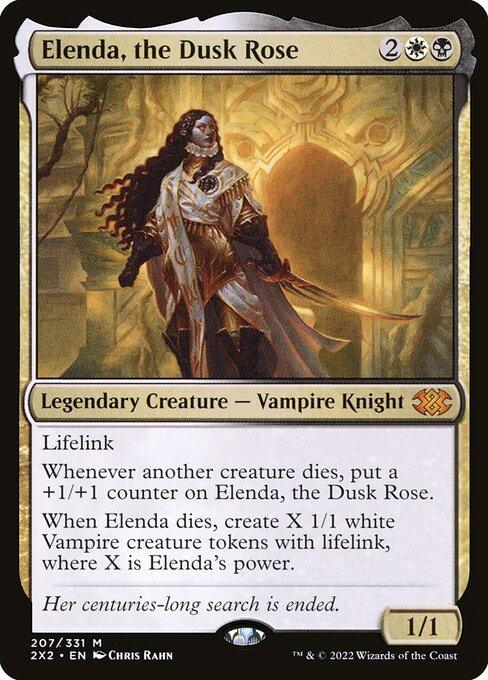 [Foil] 2X2 207 Elenda, the Dusk Rose M