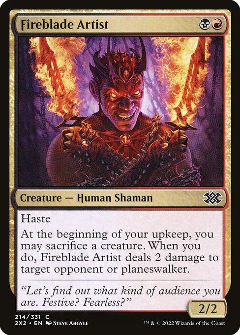 [Foil] 2X2 214 Fireblade Artist C