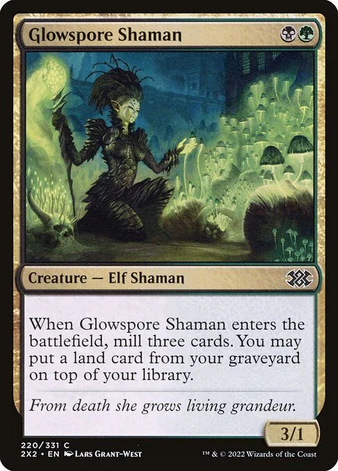 [Foil] 2X2 220 Glowspore Shaman C