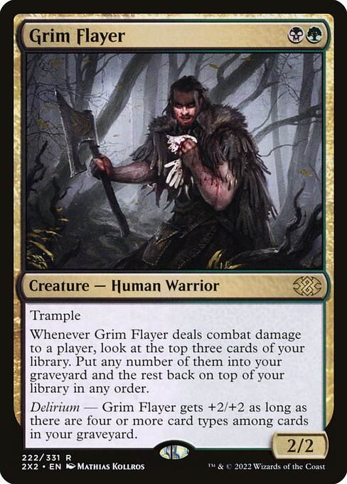 2X2 222 Grim Flayer R