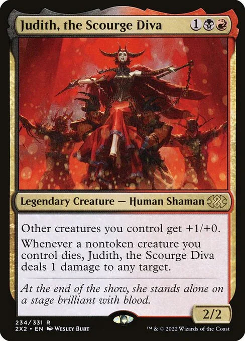 [Foil] 2X2 234 Judith, the Scourge Diva R