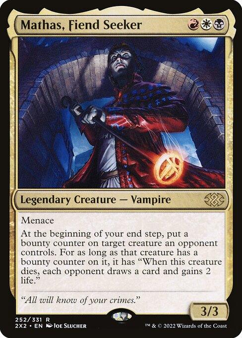 [Foil] 2X2 252 Mathas, Fiend Seeker R