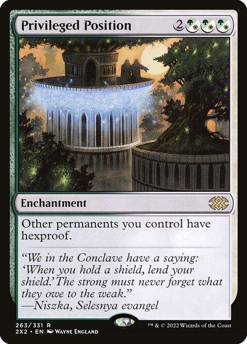 [Foil] 2X2 263 Privileged Position R