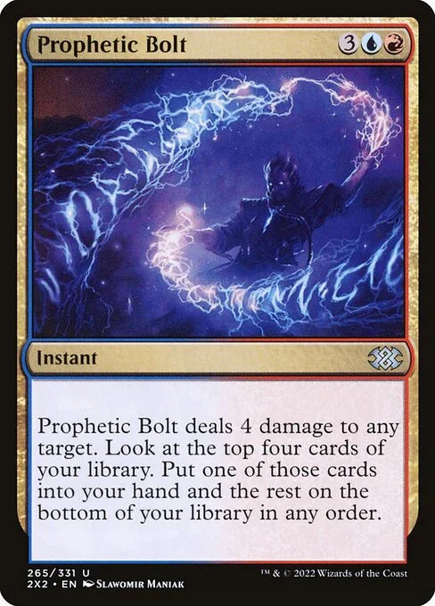 [Foil] 2X2 265 Prophetic Bolt U