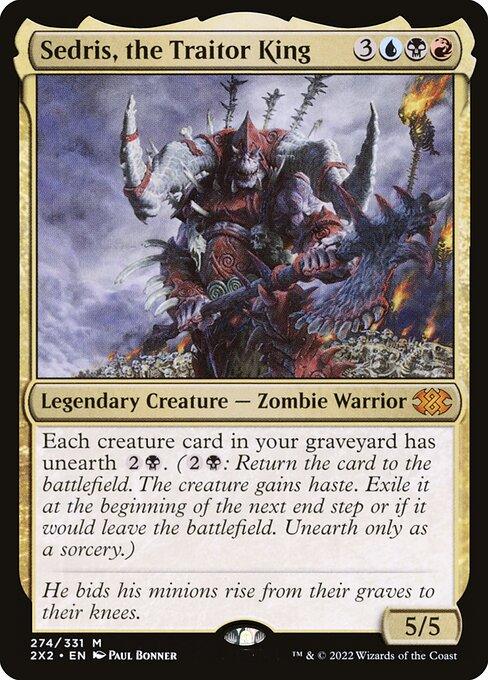 [Foil] 2X2 274 Sedris, the Traitor King M