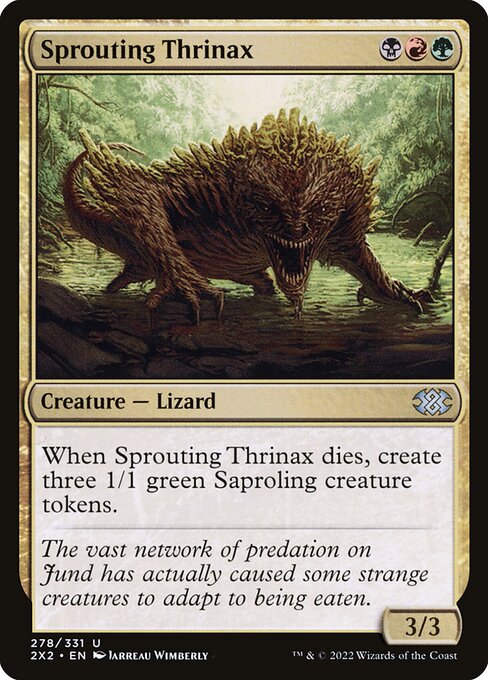 2X2 278 Sprouting Thrinax U