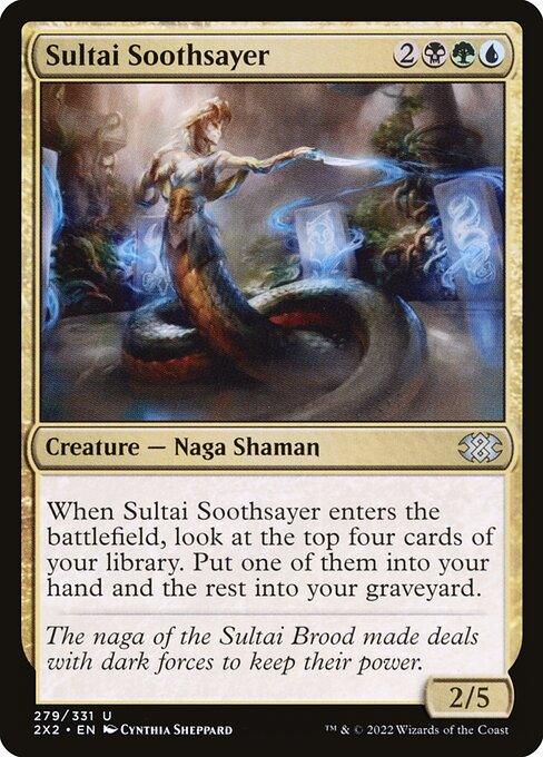 [Foil] 2X2 279 Sultai Soothsayer U