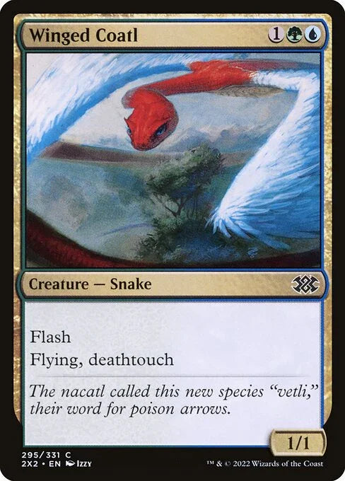 [Foil] 2X2 295 Winged Coatl C