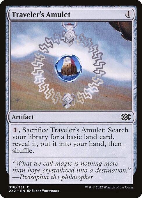 2X2 316 Traveler's Amulet C