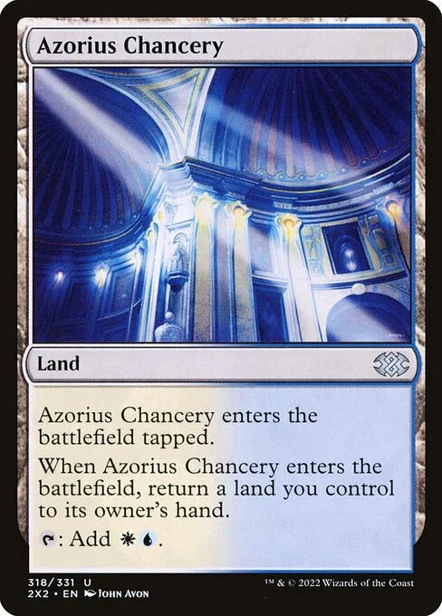 [Foil] 2X2 318 Azorius Chancery U
