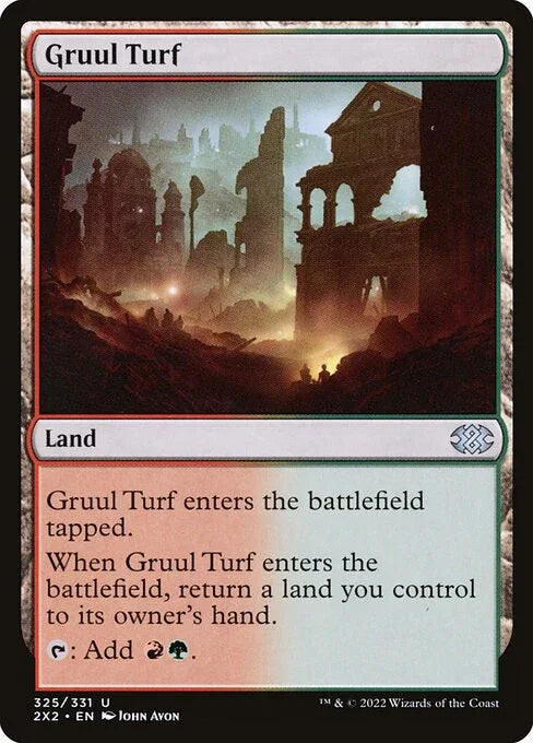 [Foil] 2X2 325 Gruul Turf U