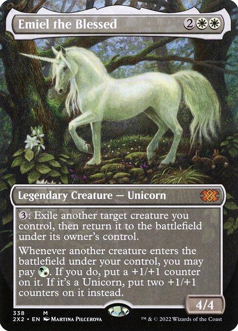 [Foil] 2X2 338 Emiel the Blessed (Borderless) M