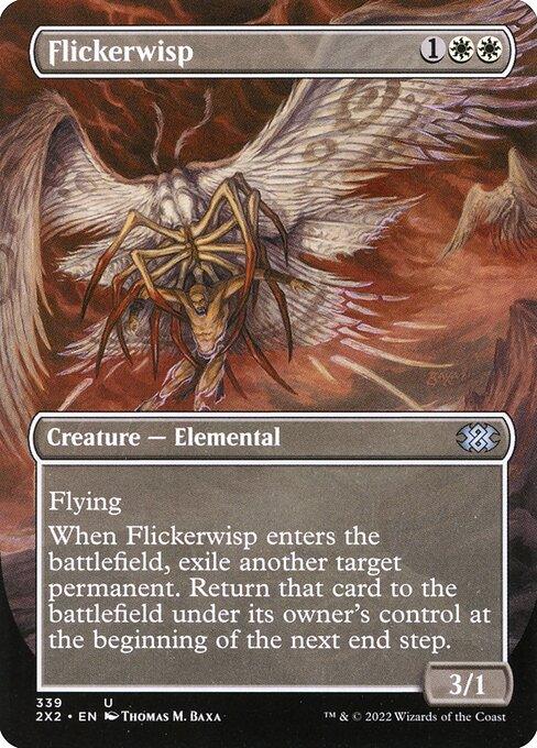 [Foil] 2X2 339 Flickerwisp (Borderless) U
