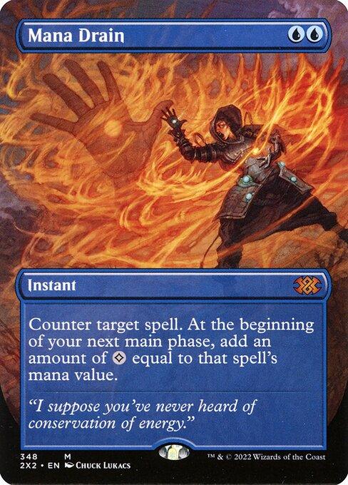 [Foil] 2X2 348 Mana Drain (Borderless) M