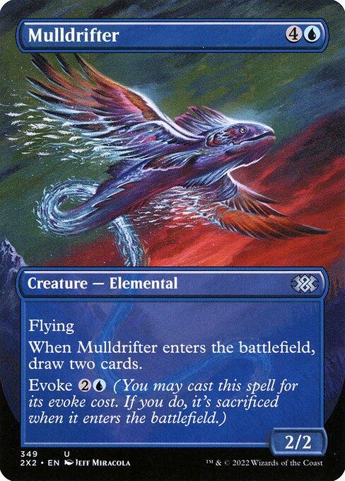[Foil] 2X2 349 Mulldrifter (Borderless) U