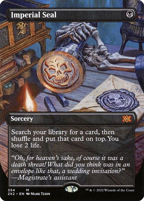 [Foil] 2X2 354 Imperial Seal (Borderless) M