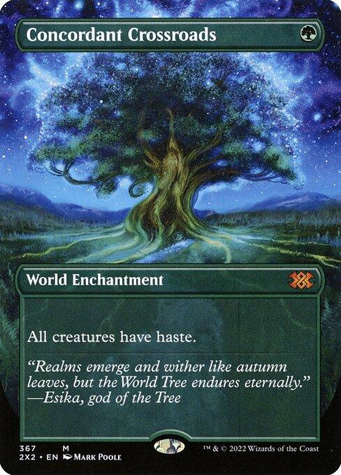 [Foil] 2X2 367 Concordant Crossroads (Borderless) M