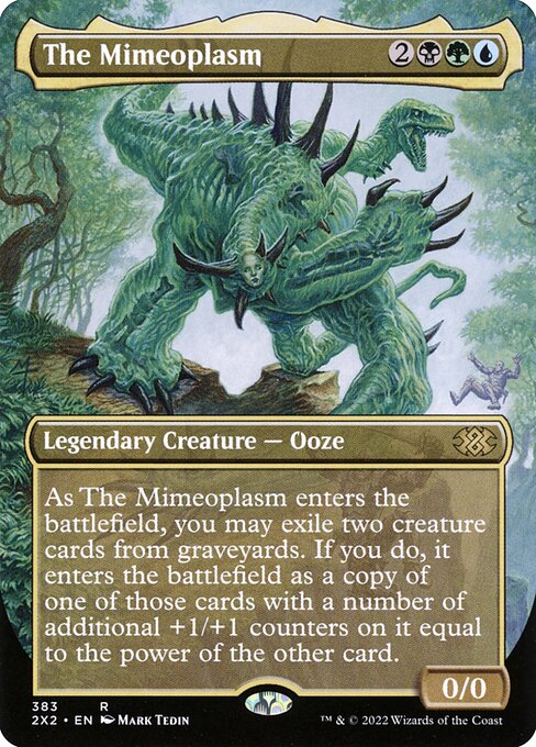 2X2 383 The Mimeoplasm (Borderless) R