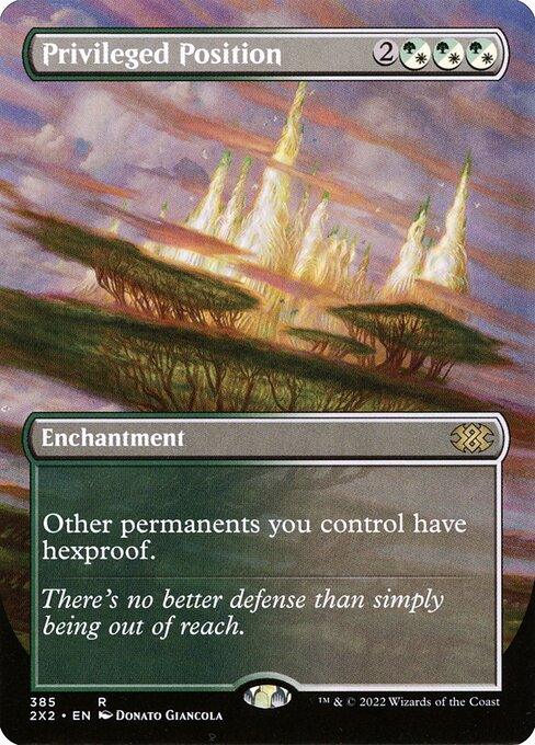 [Foil] 2X2 385 Privileged Position (Borderless) R