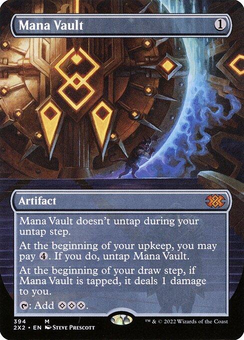 [Foil] 2X2 394 Mana Vault (Borderless) M