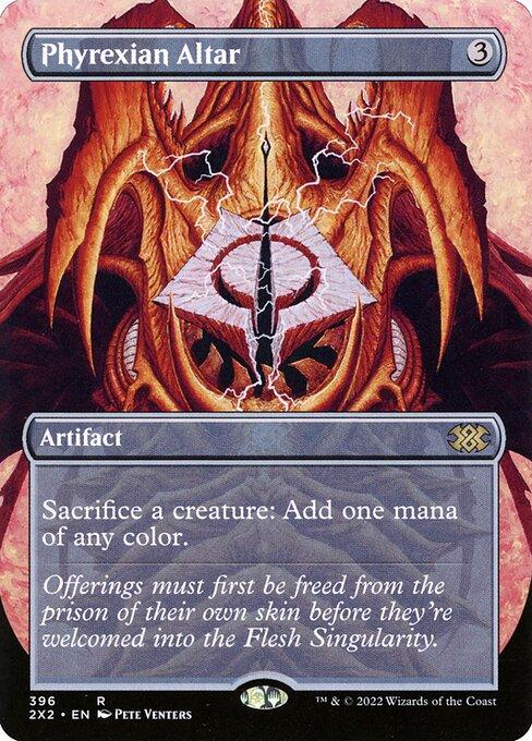 [Foil] 2X2 396 Phyrexian Altar (Borderless) R