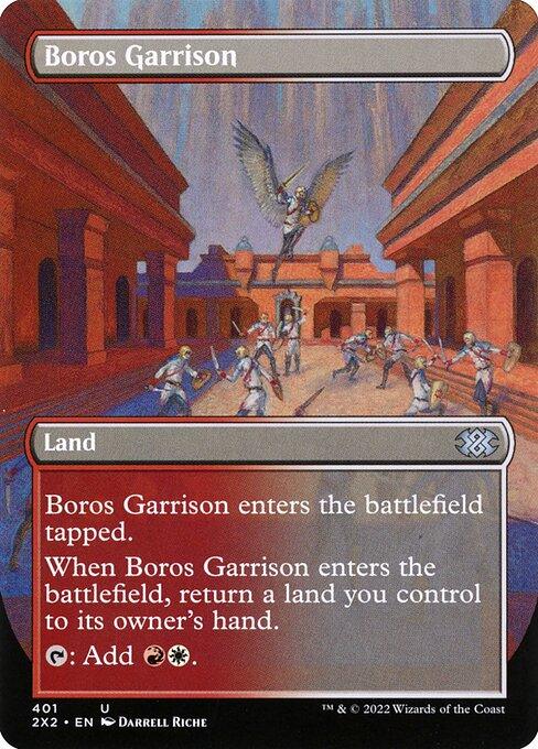 [Foil] 2X2 401 Boros Garrison (Borderless) U