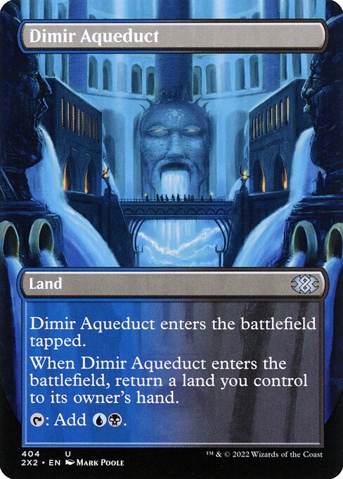 2X2 404 Dimir Aqueduct (Borderless) U