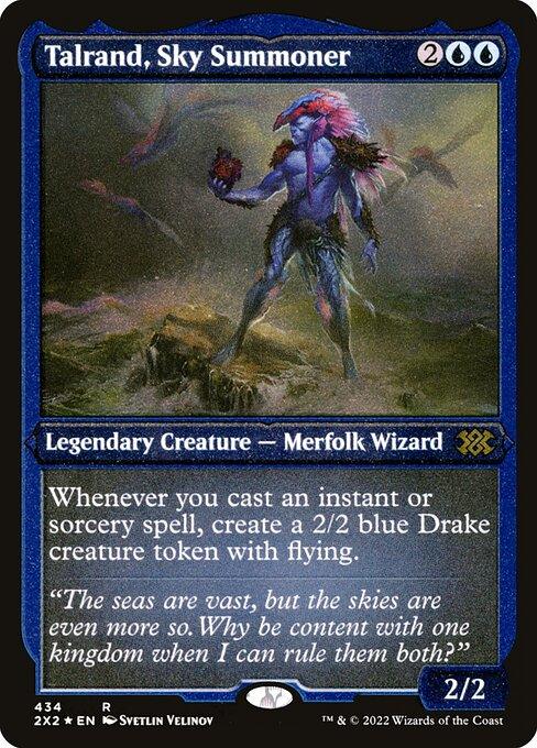 [Foil Etched] 2X2 434 Talrand, Sky Summoner (Foil Etched) R