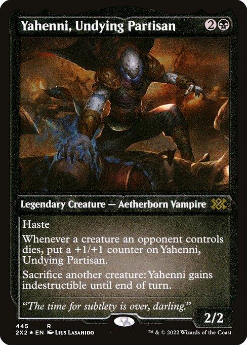 [Foil Etched] 2X2 445 Yahenni, Undying Partisan (Foil Etched) R