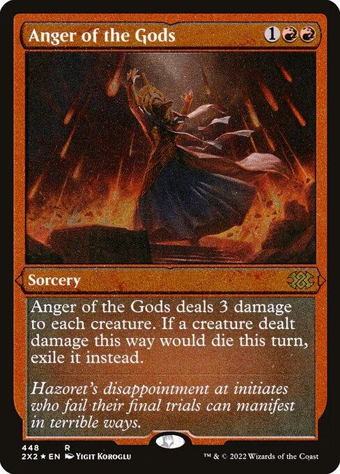 [Foil Etched] 2X2 448 Anger of the Gods (Foil Etched) R