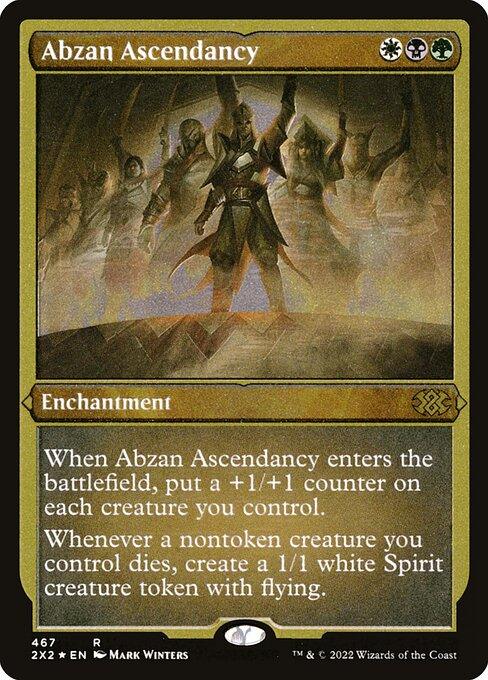 [Foil Etched] 2X2 467 Abzan Ascendancy (Foil Etched) R