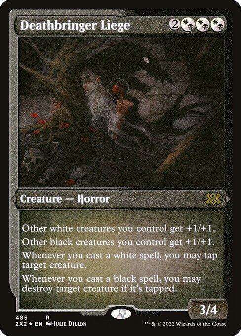 [Foil Etched] 2X2 485 Deathbringer Liege (Foil Etched) R